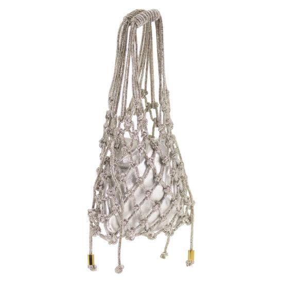 26SS 히보우라마 토트백 CARRIE CRYSTAL CRYSTAL SILVER - HIBOURAMA