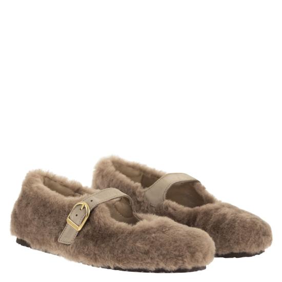 26FW 버켄스탁 플랫 슈즈 1032639 BROWN - BIRKENSTOCK