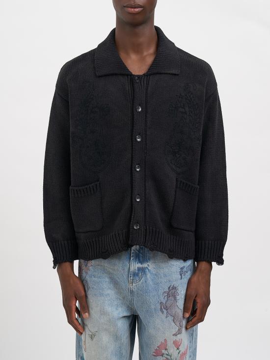 26FW 파운드 가디건 RFOFW26CA040120015 Black