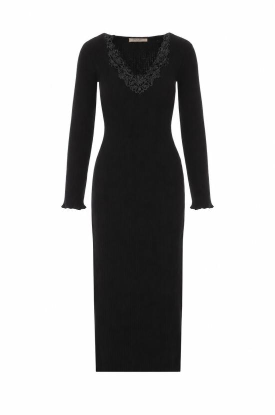 26FW 트윈셋 미디 원피스 262TT3043 00006 BLACK