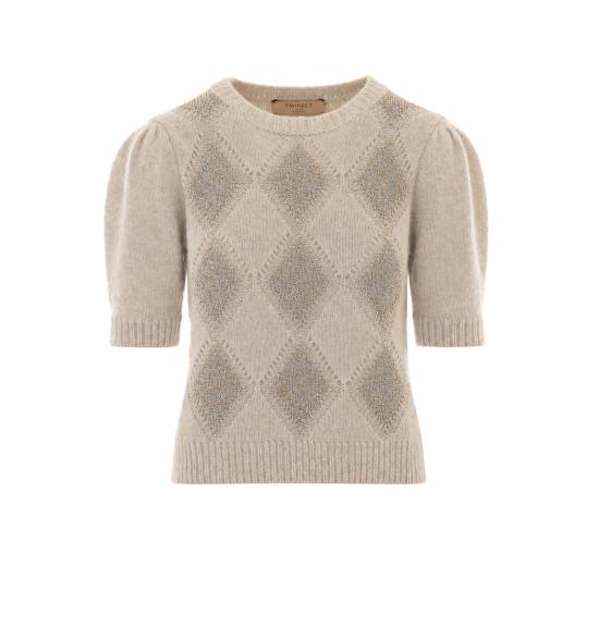 26FW 트윈셋 스웨터 262TT3171 12837 BEIGE