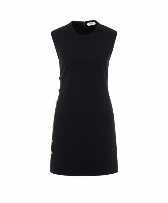 26FW 베르사체 미디 원피스 1026670 1A133621B000 BLACK