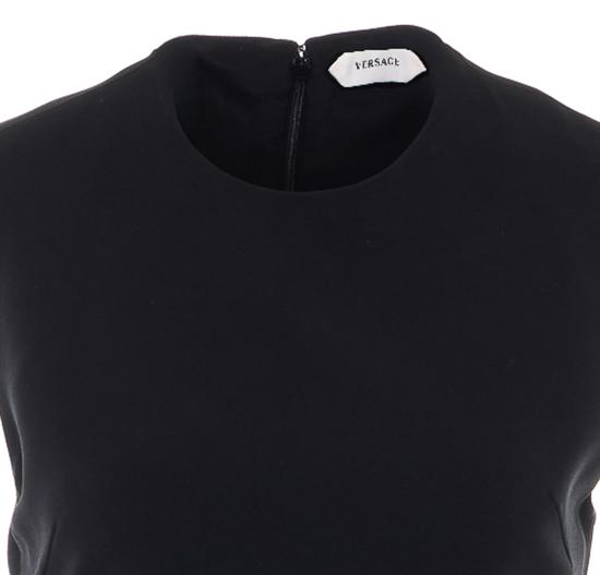 26FW 베르사체 미디 원피스 1026670 1A133621B000 BLACK - VERSACE