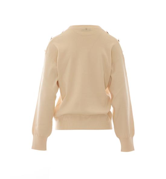 26FW 리우조 스웨터 CF6298MS99E X0793 WHITE - LIU JO