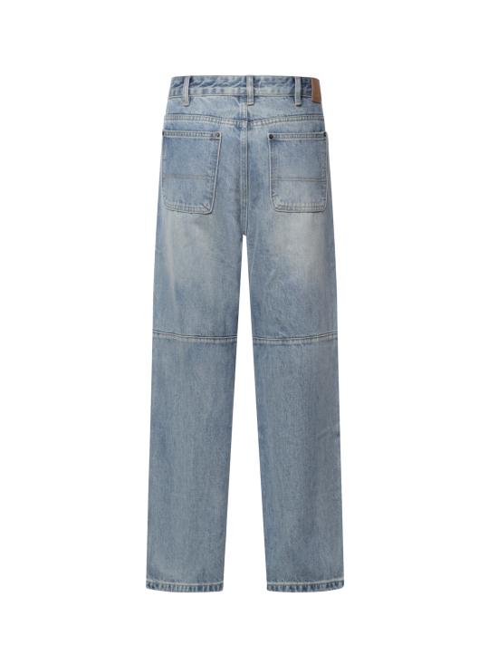 26FW 파운드 데님 팬츠 FOFW26DP03012 6371 LIGHT VINTAGE BLUE - FOUND