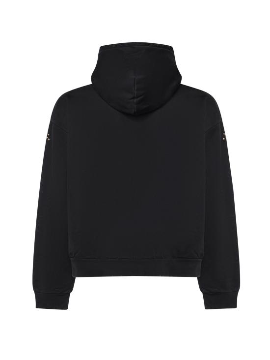 26FW 파운드 후드 티셔츠 FOFW26HO02012 0027 VINTAGE BLACK - FOUND