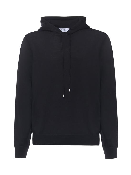 26FW 갈리아노 후드 티셔츠 57122 14801099 BLACK