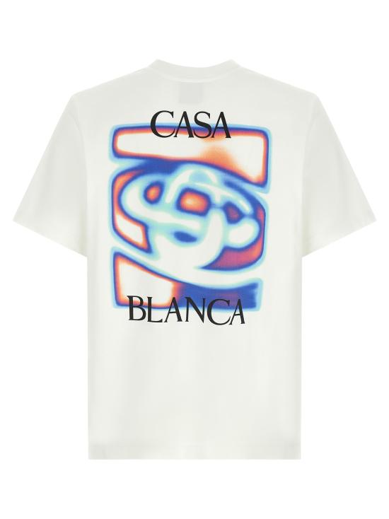 26SS 카사블랑카 탑 CA329018BM WHITE - CASABLANCA