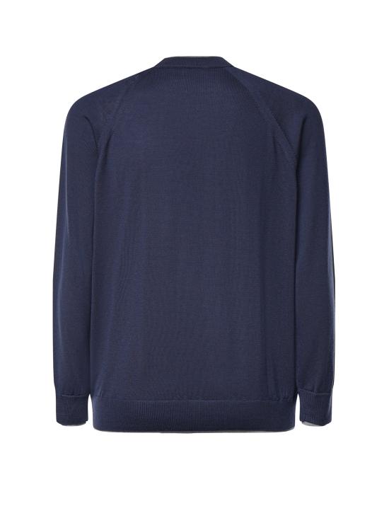 26FW 일레븐티 스웨터 N76MAGN56MAG0N037 19 13 ROYAL BLUE LIGHT GRAY - ELEVENTY