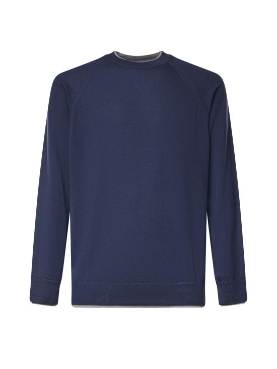 26FW 일레븐티 스웨터 N76MAGN56MAG0N037 19 13 ROYAL BLUE LIGHT GRAY