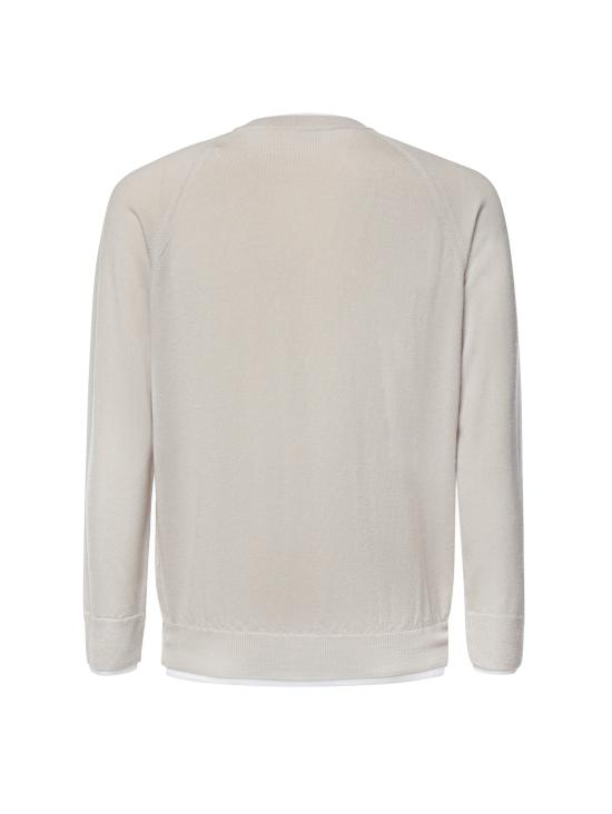 26FW 일레븐티 스웨터 N76MAGN56MAG0N037 02 00 SAND IVORY - ELEVENTY