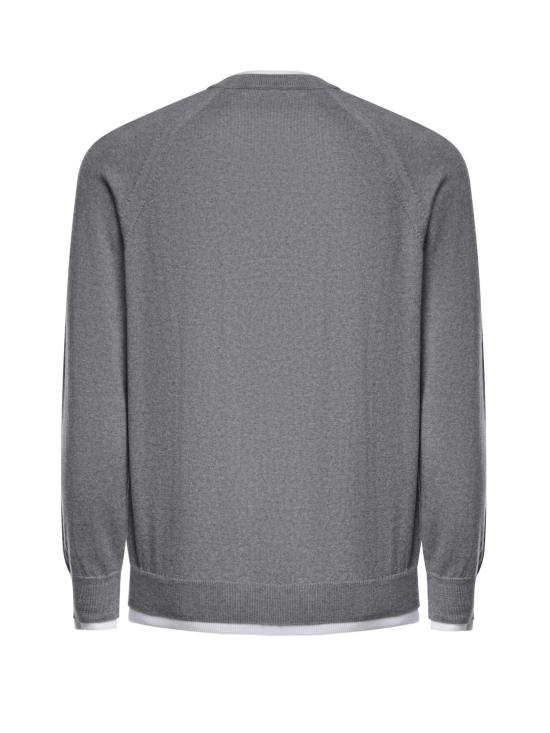 26FW 일레븐티 스웨터 N76MAGN56MAG0N037 13 00 LIGHT GREY IVORY - ELEVENTY