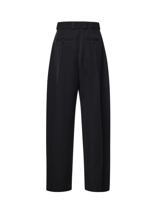 26FW 발렌시아가 릴렉스드 커브 팬츠 A009JY TSU221000 BLACK - BALENCIAGA