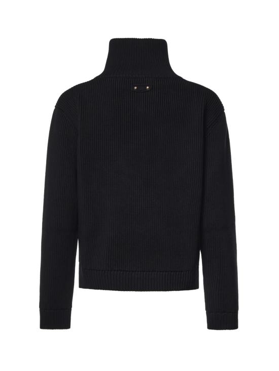 26FW 발렌시아가 집업 니트 A0092R T34671000 BLACK - BALENCIAGA