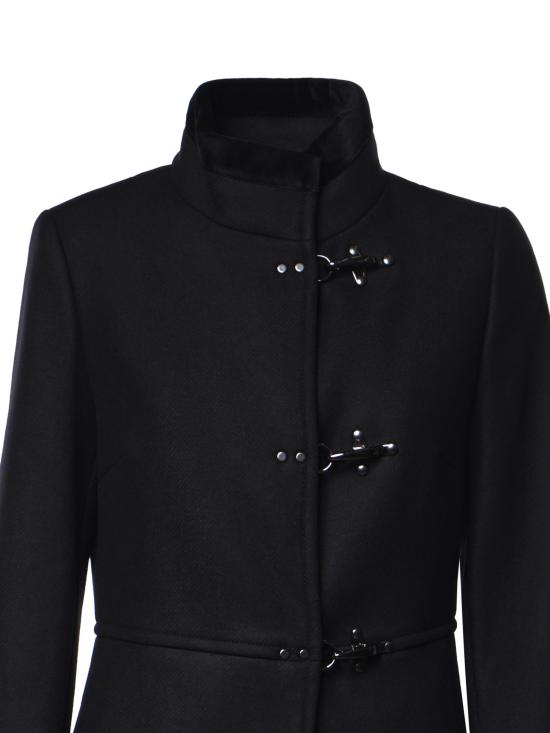 26FW 페이 코트 NAW50534000YMV B999 BLACK - FAY