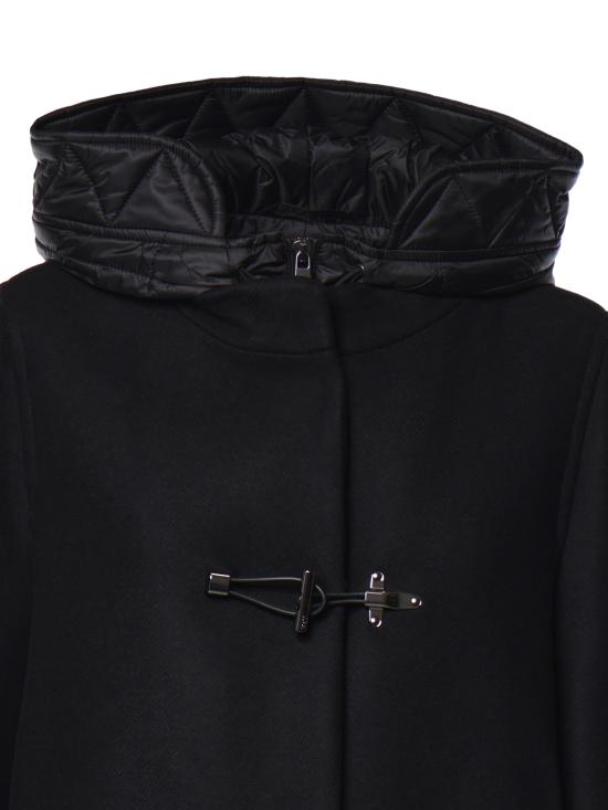 26FW 페이 코트 NAW59533730YMV B999 BLACK - FAY