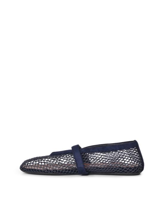 26FW 알라이아 피쉬넷 발레 플랫 AA3A029TK061 U54 BLEU NUIT - ALAIA