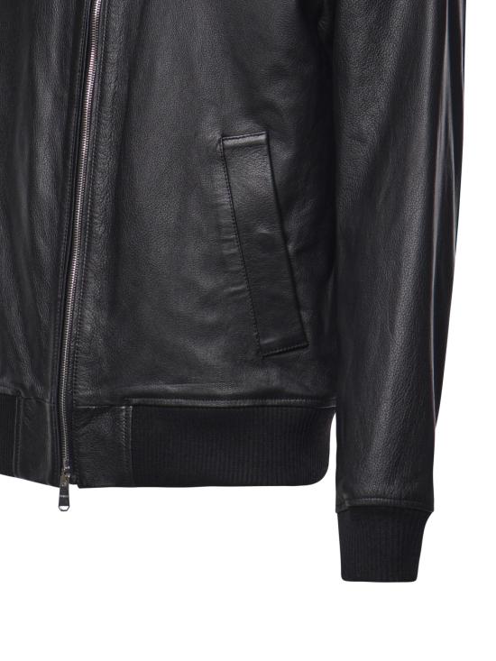 26FW 돈답 가죽 자켓 JU030 PL0713UXXX999 BLACK - DONDUP