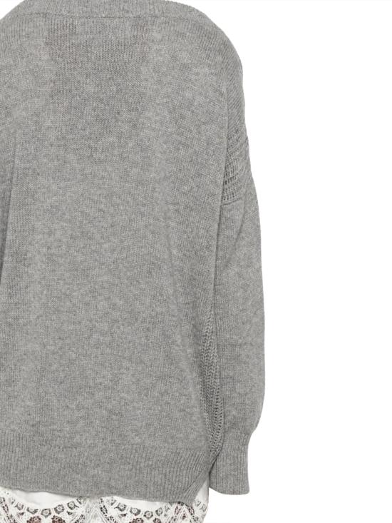 26FW 에르마노 설비노 미디 원피스 D495Q302APCSPYI N1704 GREY - ERMANNO SCERVINO