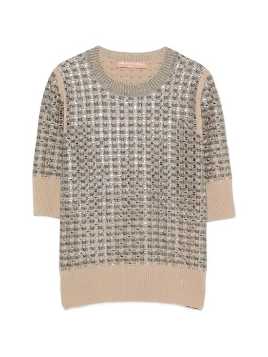 26FW 에르마노 설비노 반팔 티셔츠 D495L322CTEJY D4919 BEGIE BLACK