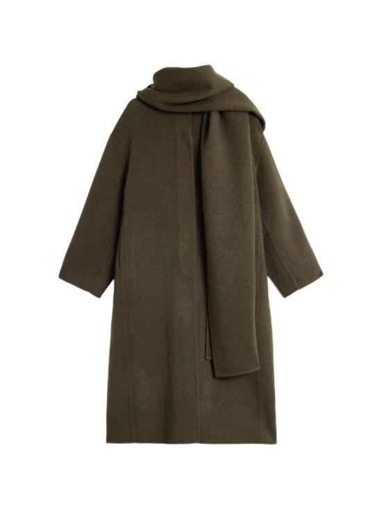 26FW 쉐르 코트 MAN0163 FINN1625W KAKI - SOEUR
