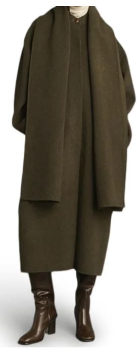 26FW 쉐르 코트 MAN0163 FINN1625W KAKI - SOEUR
