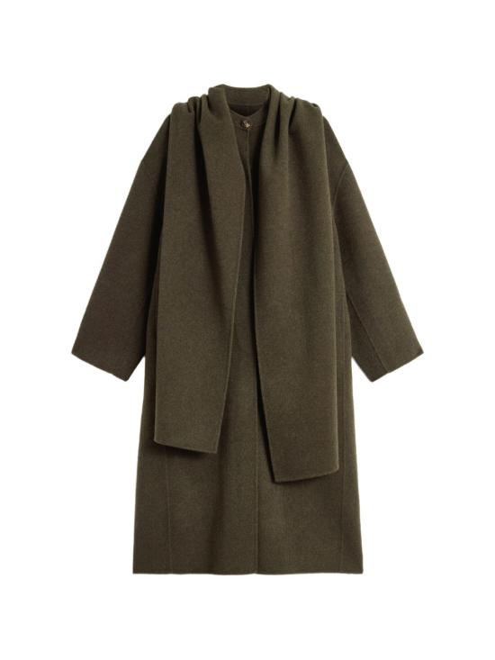 26FW 쉐르 코트 MAN0163 FINN1625W KAKI - SOEUR