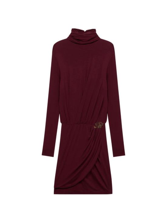 26FW 블루마린 미디 원피스 RF6079 J161891317 BURGUNDY