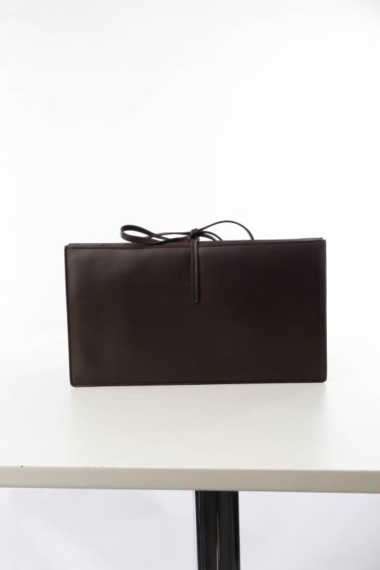 26FW 피비 파일로 스플레이 클러치 EB14LT0246 803CHS CHOC BROWN SILVER - PHOEBE PHILO