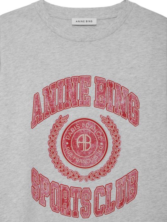 26FW 애니빙 반팔 티셔츠 A0812981GRY1 GREY - ANINE BING
