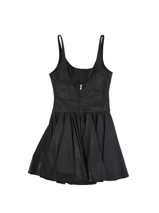 26FW 하이쿠레 미디 원피스 HEW08121 PL008TPC0100 BLACK - HAIKURE