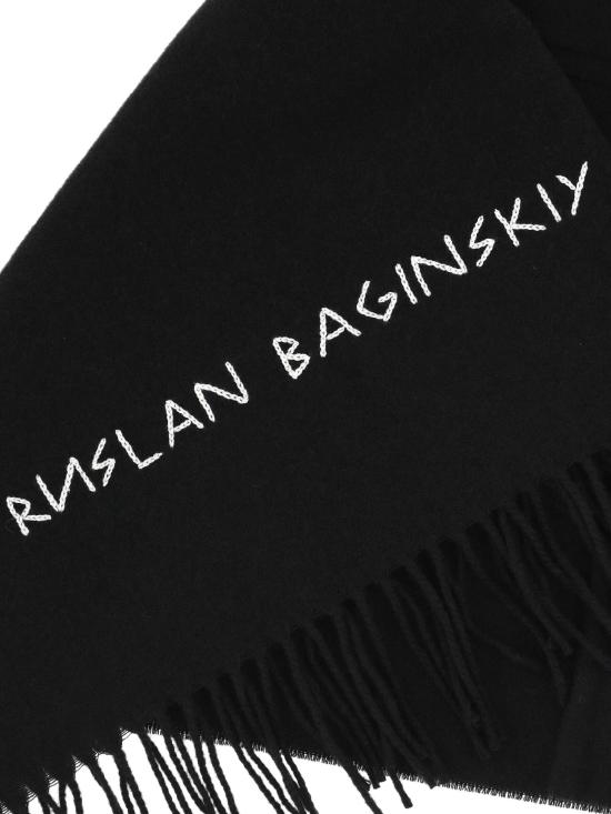 26FW 루슬란바진스키 머플러/스카프 SCR033 MWFLTLBLACK - RUSLAN BAGINSKIY