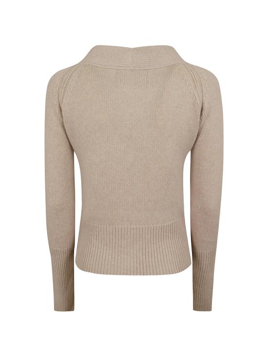 26FW 에르마노 설비노 스웨터 D495N728IWN 41116 ALMOND BUF - ERMANNO SCERVINO