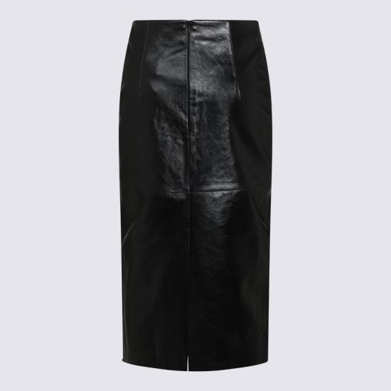 26FW 스포트막스 미디 스커트 2622406012600 45056F003 NERO - SPORTMAX