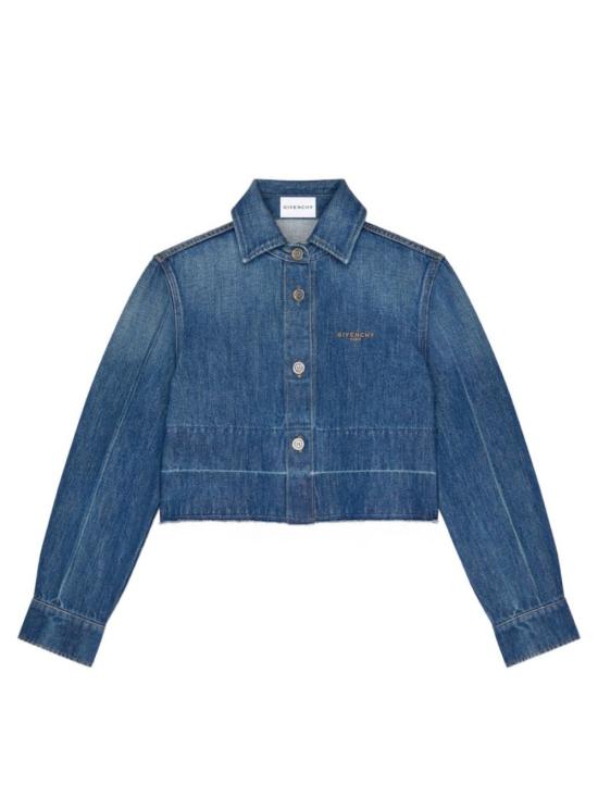 26FW 지방시 셔츠 BW61N3 517B420 MEDIUM BLUE