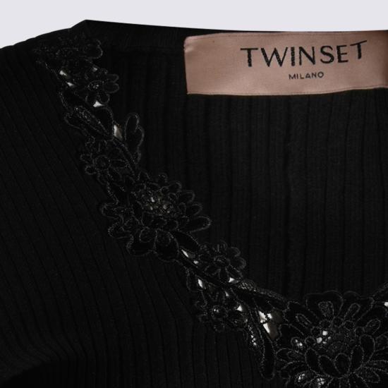 26FW 트윈셋 미디 원피스 262TT3043 S2208800006 NERO - TWINSET