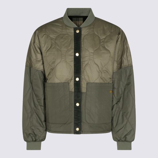 26FW 바버 패딩 262LQU1922 LQUOL71 OLIVE