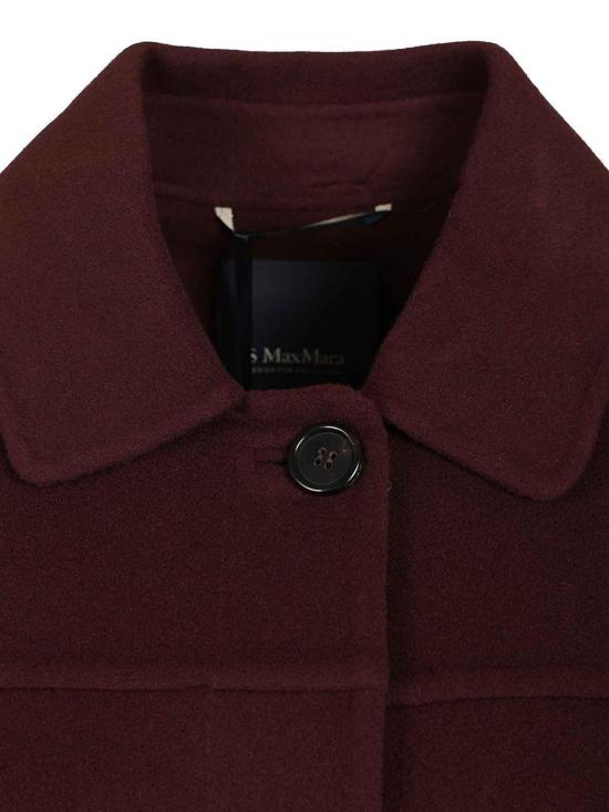 26FW 에스막스마라 주뇨 코트 26290860116007E18 DARK RED - 'S MAX MARA