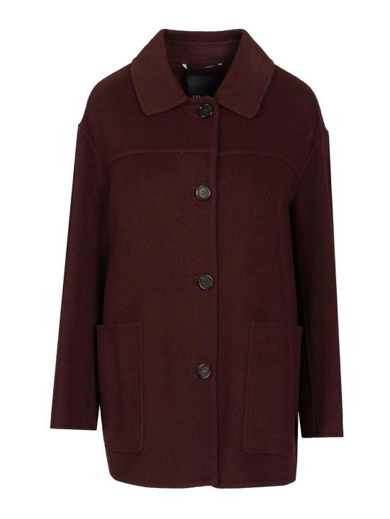 26FW 에스막스마라 주뇨 코트 26290860116007E18 DARK RED