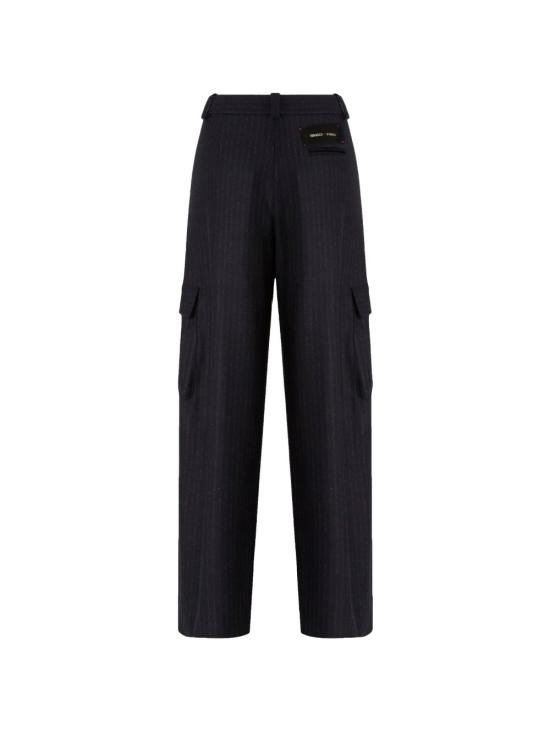 26FW 핑코 스트레이트 팬츠 107708 A3MCEI1 NAVY - PINKO
