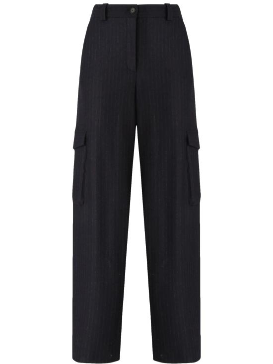 26FW 핑코 스트레이트 팬츠 107708 A3MCEI1 NAVY