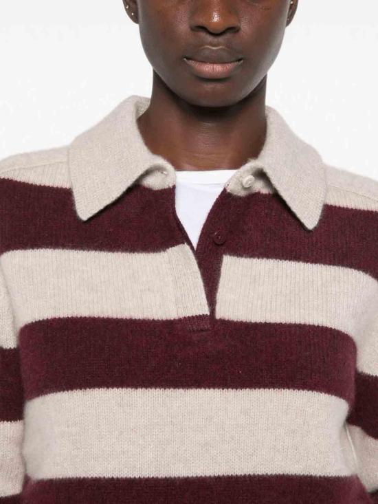 26FW 쿠즈텡 폴로 티셔츠 F48102614 DARK RED - KUJTEN