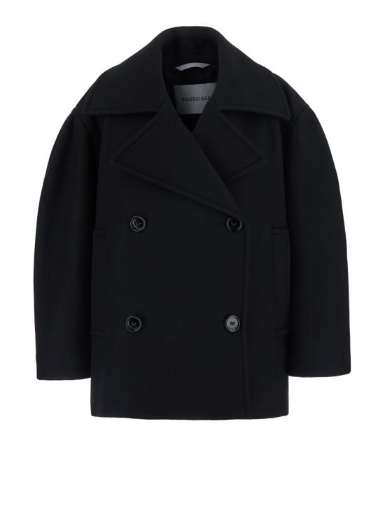 26FW 발렌시아가 코트 A009LUTUU371000 Black