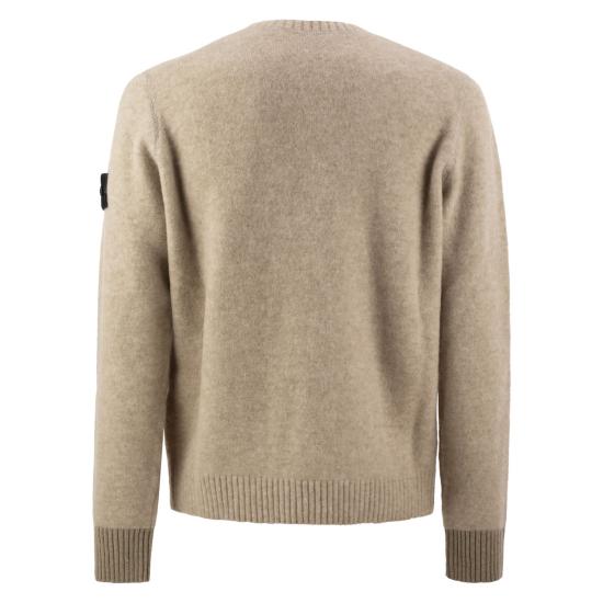 26FW 스톤 아일랜드 클래식 크루넥 니트 클래식 크루넥 니트 L2S155100050 BEIGE - STONE ISLAND