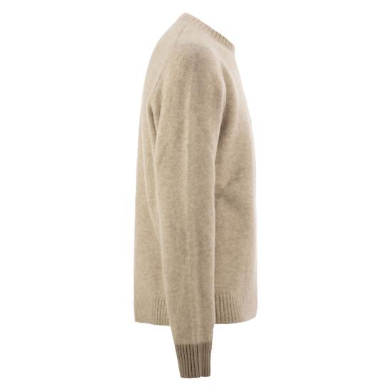 26FW 스톤 아일랜드 클래식 크루넥 니트 클래식 크루넥 니트 L2S155100050 BEIGE - STONE ISLAND