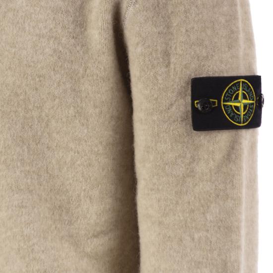 26FW 스톤 아일랜드 클래식 크루넥 니트 클래식 크루넥 니트 L2S155100050 BEIGE - STONE ISLAND