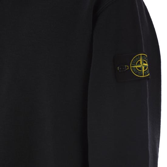 26FW 스톤 아일랜드 튜블라 코튼 플리스 폴로 스웨트셔츠 L2S156100054 NAVY - STONE ISLAND