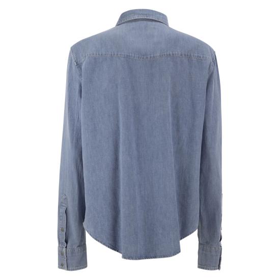 26FW 돈답 블라우스/셔츠 DC564DF0272DXL2DD LIGHT DENIM - DONDUP