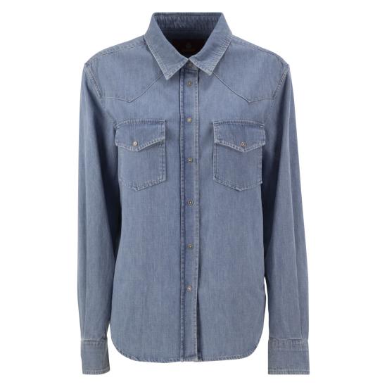 26FW 돈답 블라우스/셔츠 DC564DF0272DXL2DD LIGHT DENIM