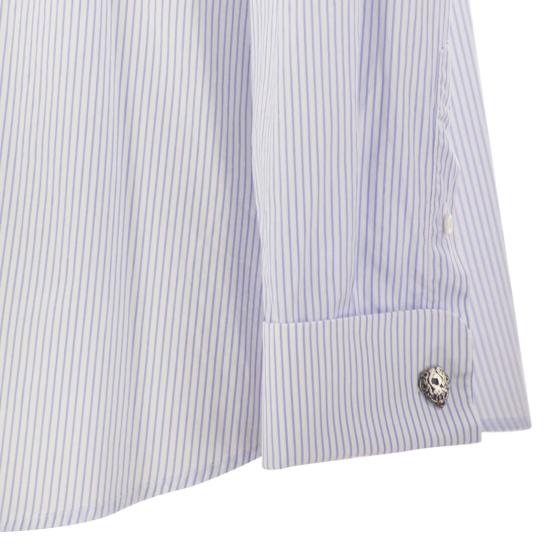 26FW 돈답 블라우스/셔츠 DC524TEF0178D002DD LIGHT BLUE - DONDUP